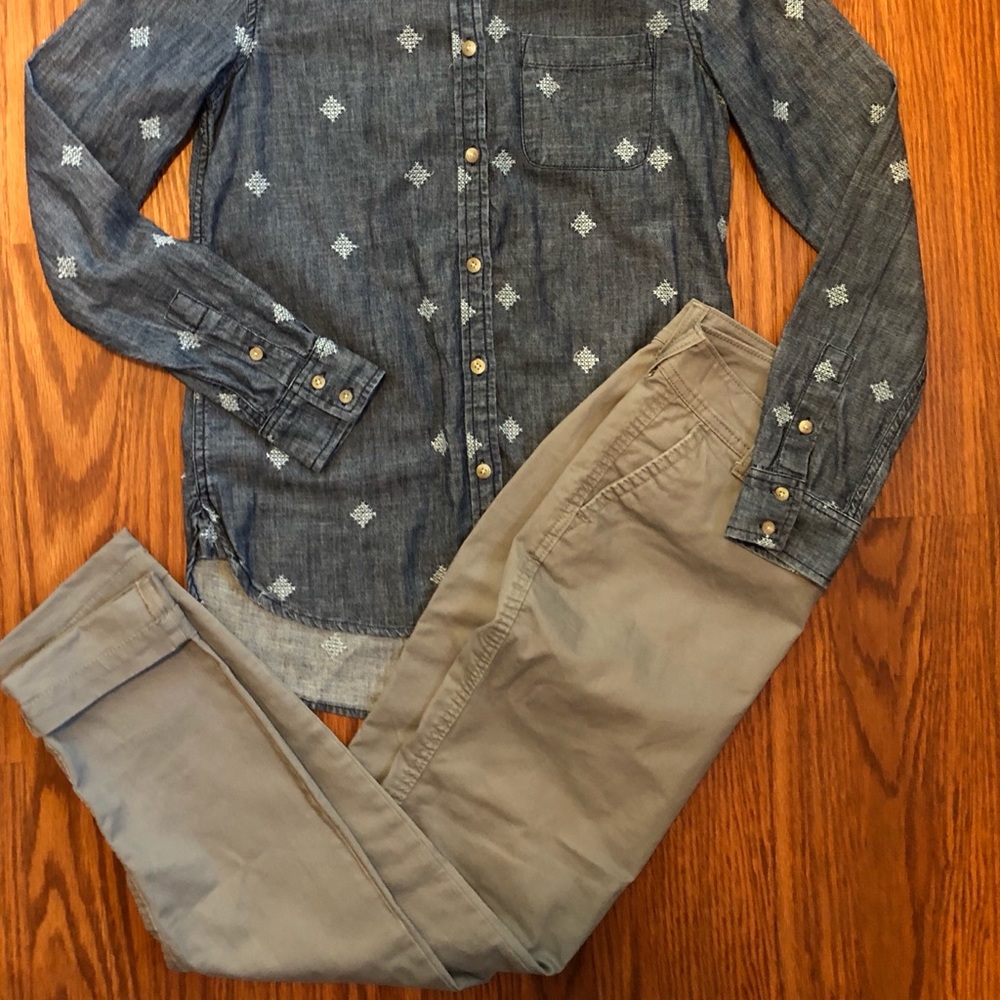 Old Navy Skinny Gray Pants